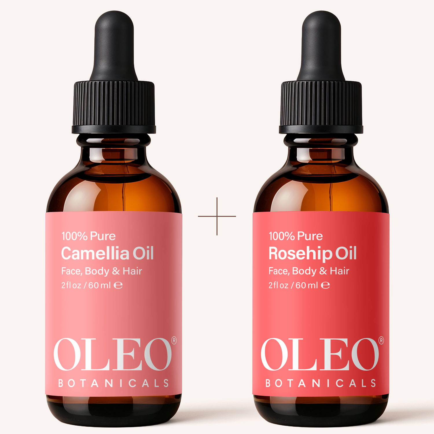 Japanese Camellia + Rosehip Oil Duo | OLEO Botanicals