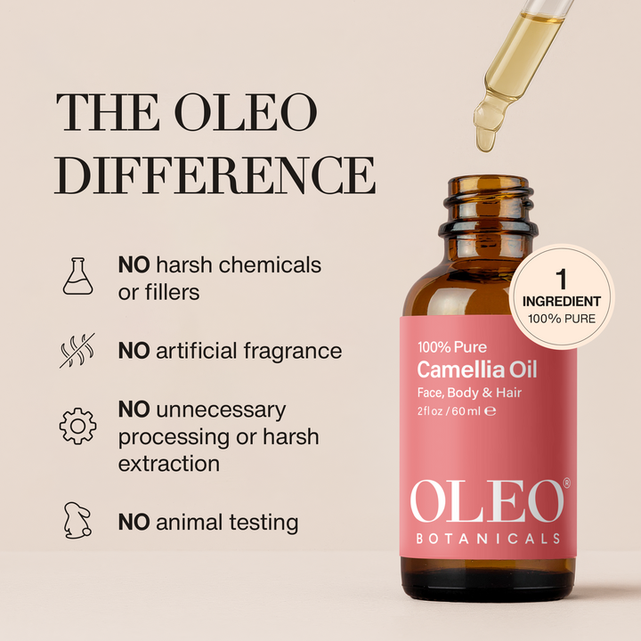 100% Pure Japanese Camellia Oil