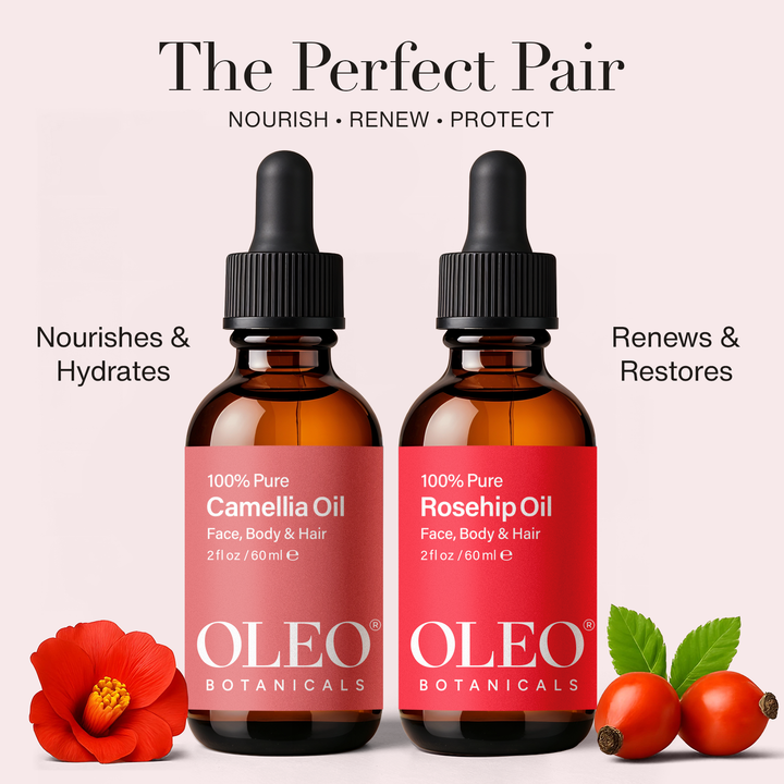 Camellia & Rosehip Oil - Hydrate & Protect Duo