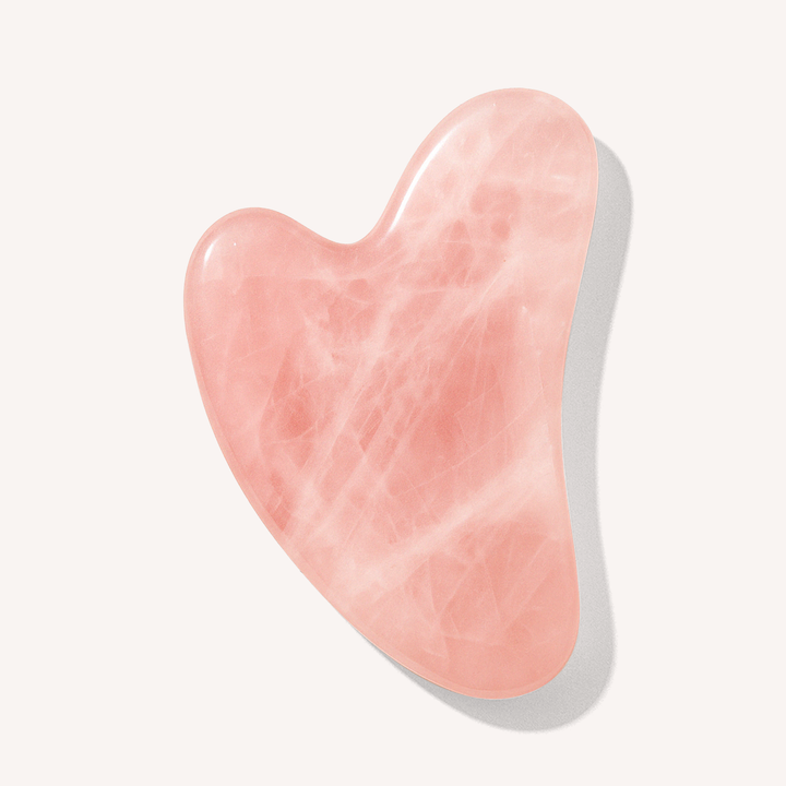 Rose Quartz Gua Sha Facial Sculpting Tool