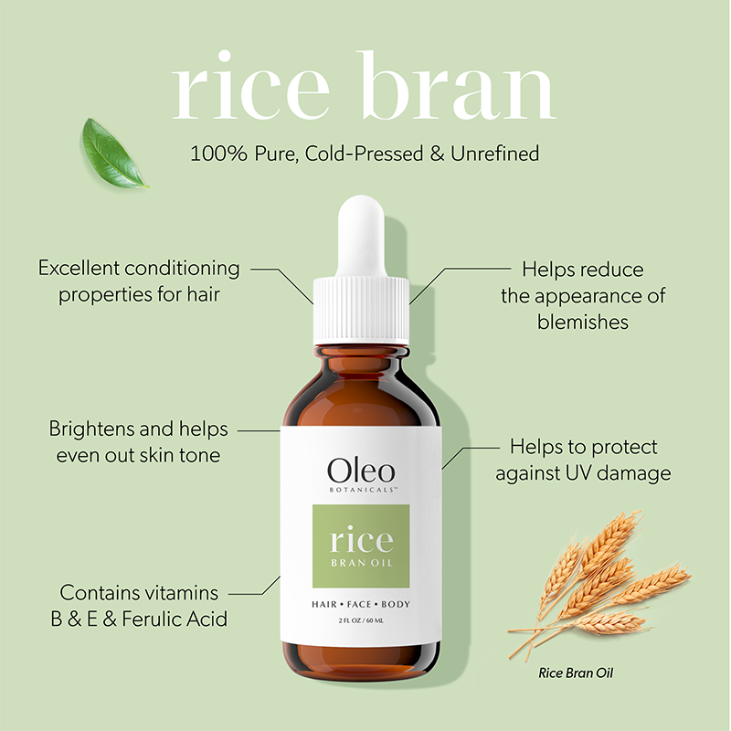 Bijin Pure Rice Bran Japanese Facial and Body Oil 30 ml